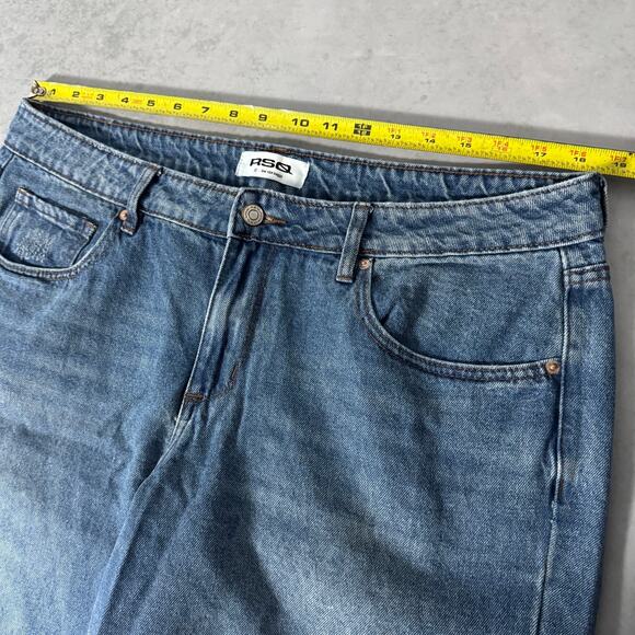 RSQ Low Rise Baggy Jeans Medium Wash - Size: 32 - Picture 3 of 9